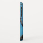 Crow on Hübsch Aqua Case-Mate iPhone Hülle (Hinten/Links)