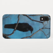 Crow on Hübsch Aqua Case-Mate iPhone Hülle (Rückseite (Horizontal))