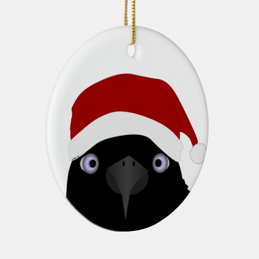 Crow-Ornament essen Keramik Ornament (Rechts)