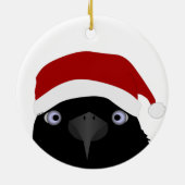 Crow-Ornament essen Keramik Ornament (Hinten)