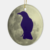 Crow-Ornament Keramik Ornament (Links)