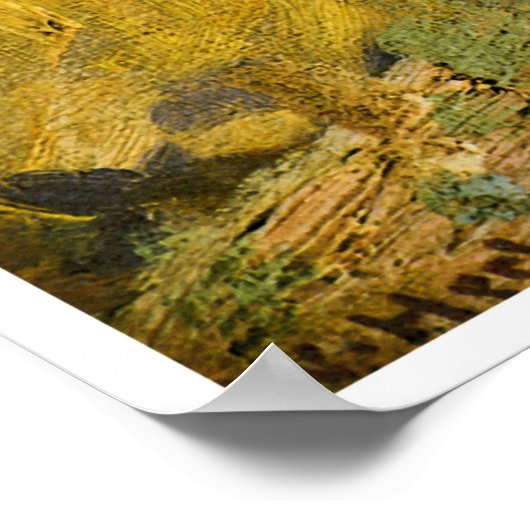 Crow Outlier von William Herbert Dunton Poster (Ecke)