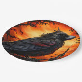 Crow Pappteller (Schrägansicht)