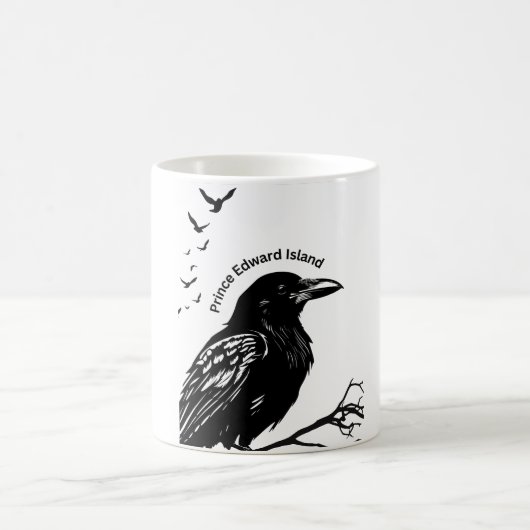 Crow PEI-Tasse Kaffeetasse (Mittel)