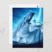 Crow Phoenix Postkarte (Vorne/Hinten)