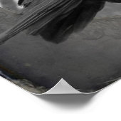 Crow-Portrait Poster (Ecke)