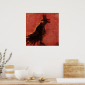 Crow Poster (Küche)