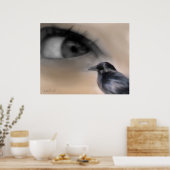 Crow Poster (Küche)