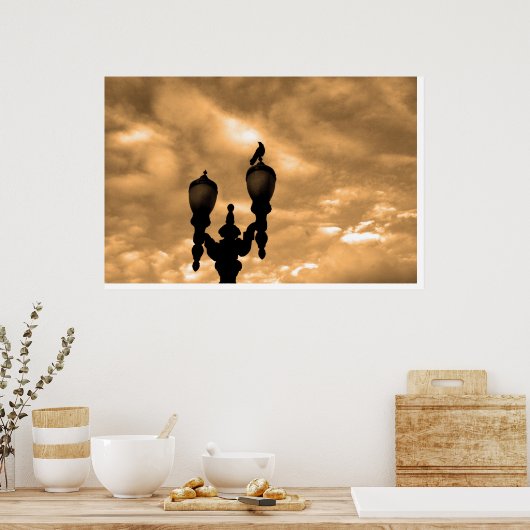 Crow Poster (Küche)