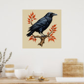 Crow Poster (Küche)