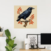 Crow Poster (Heimbüro)