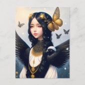 Crow Princess, Postüberquerung Postkarte (Vorderseite)