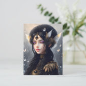 Crow Princess, Postüberquerung Postkarte (Stehend Vorderseite)