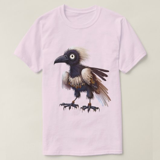 Crow Punk 02 T-Shirt (Design vorne)