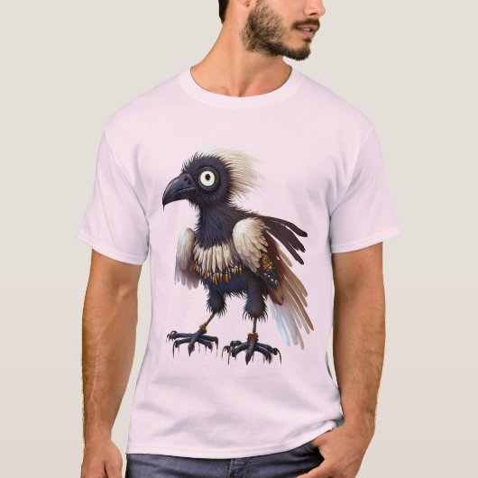 Crow Punk 02 T-Shirt (Vorderseite)