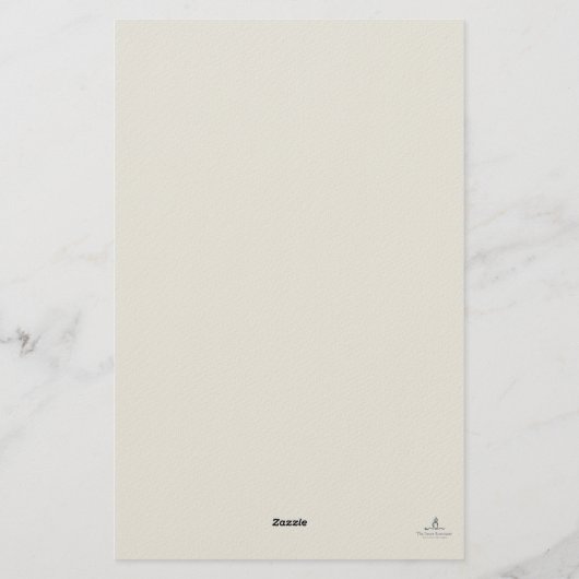 Crow-quilled page- Regency Correspondence Briefpapier (Rückseite)