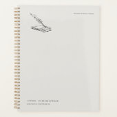 Crow-quilled page- Regency Correspondence Planer (Vorderseite)