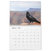 Crow Raven 2025 Kalender (Feb 2027)