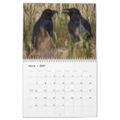 Crow Raven 2025 Kalender (Mär 2027)