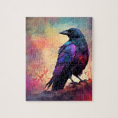 Crow Raven Bird 97 Puzzle (Vertikal)