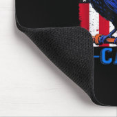 Crow Raven Funny F-Caw-F Minimal Clean Mousepad (Ecke)