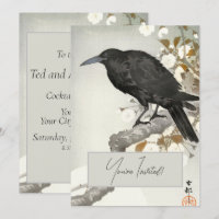 Crow Raven Koson Japanese Bird