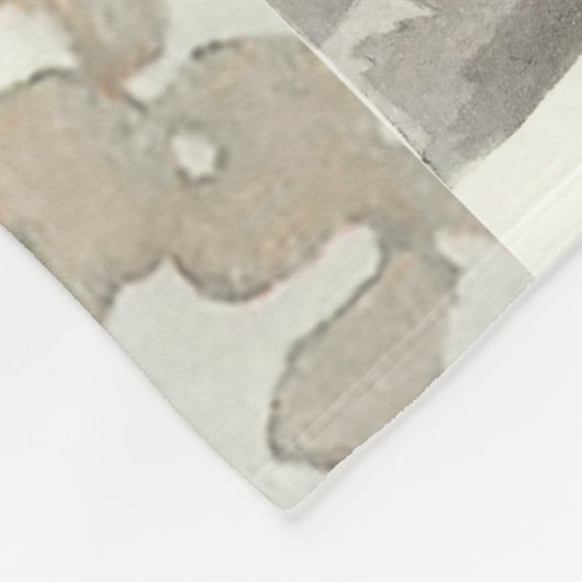 Crow Raven Koson Japanese Bird Fleecedecke (Ecke)