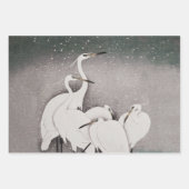 Crow Raven Koson Japanese Bird Geschenkpapier Set (Vorderseite 2)