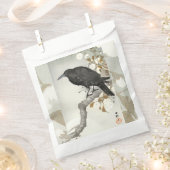 Crow Raven Koson Japanese Bird Geschenktütchen (Ausgeschnitten)