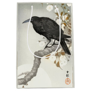 Crow Raven Koson Japanese Bird Mittlere Geschenktüte