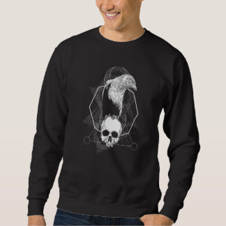 Crow Raven Mystic Odin Viking Bird Sweatshirt