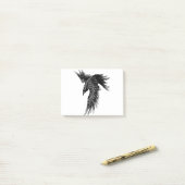 Crow Raven Norge Viking Symbol Post-it Klebezettel (Auf Schreibtisch)