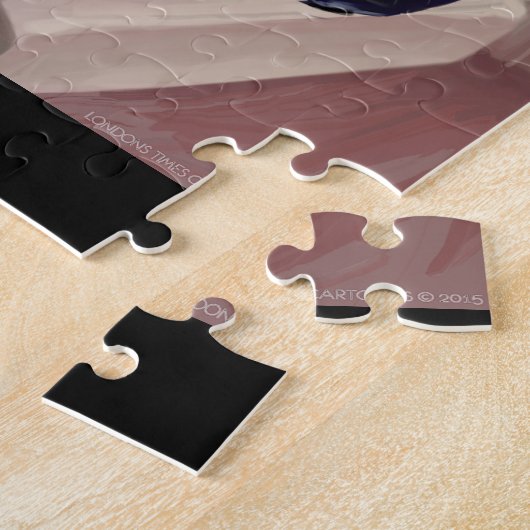 Crow Reading the Raven Funny Puzzle (Seite)