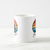 Crow, Retro F-Caw-F Bird Crow Funny Crow Bird Cawi Kaffeetasse (Mittel)