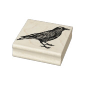 Crow Rubber-Briefmarke Gummistempel (Stempel)