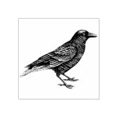 Crow Rubber-Briefmarke Gummistempel (Prägung)
