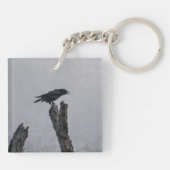 Crow-Schlüsselanhänger Schlüsselanhänger (Rückseite)