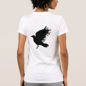 Crow - schwarz T-Shirt (Rückseite)
