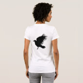Crow - schwarz T-Shirt (Schwarz voll)