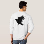 Crow - schwarz T-Shirt (Schwarz voll)