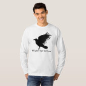 Crow - schwarz T-Shirt (Vorne ganz)