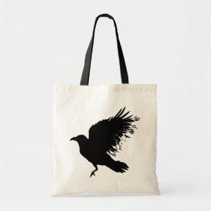 Crow - schwarz tragetasche