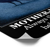 Crow-Schwiegermutter-Demotivationspopster Poster (Ecke)