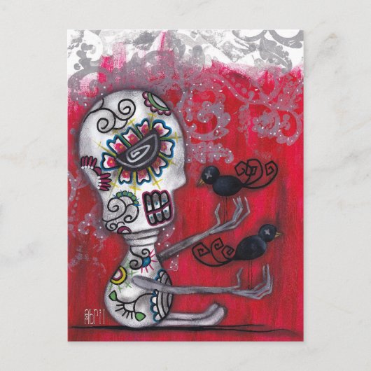 Crow Secrets Postcard Postkarte (Vorderseite)