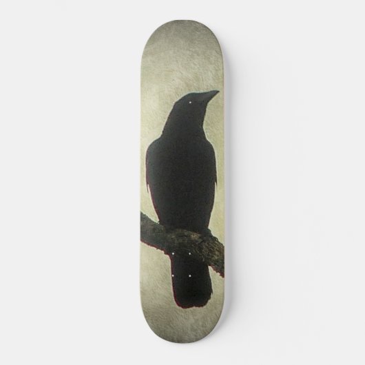 Crow Skateboard (Vorderseite)