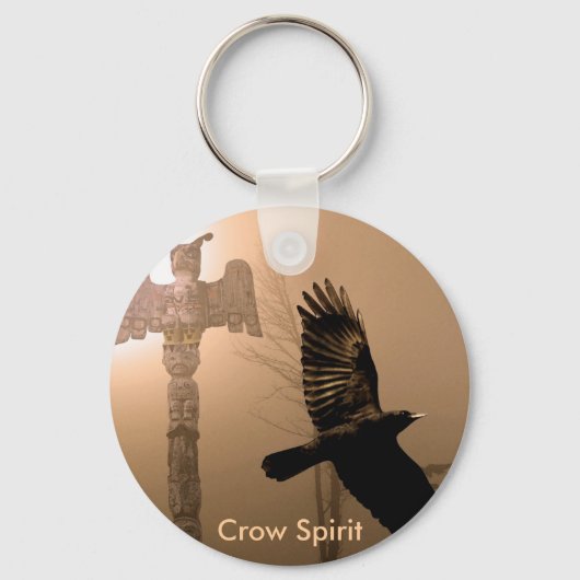 CROW SPIRIT Collection Schlüsselanhänger (Vorderseite)