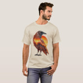Crow Sun 01 T-Shirt (Vorne ganz)