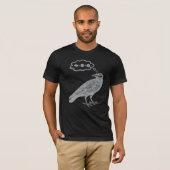 Crow Thinking of Food - Wingspan Bird Board Game T-Shirt (Vorne ganz)
