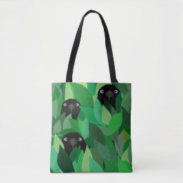Crow Tote Bag essen Tasche