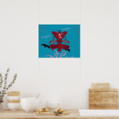 Crow Trifecta Poster (Küche)